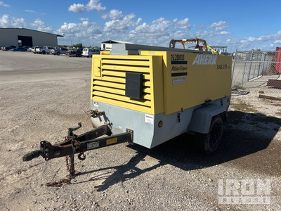 2012 Atlas Copco XAS375T3 375 cfm Mobile Compresor de aire