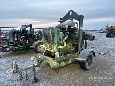 2019 Cornell 6612-RP-EM16K-4 Trailer-Mounted Bomba de agua