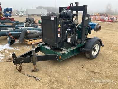 2021 Pioneer WPT006 Trailer-Mounted Waterpomp