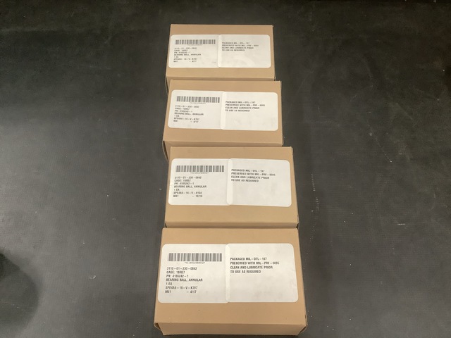 (4) Triumph 4165242-1 Annular Ball Bearings