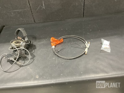 (1) Headset-Microphone, (13) Electrical Receptacle Connectors & Assorted Items