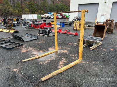 72 in General Purpose Wheel Loader Forks - Fits Cat 938