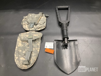 (112) Entrenching Tool Carriers, (29) Entrenching Hand Tools & Assorted Items