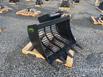 2025 Haener HSL1000 7.10 MS08A 1000 mm Skeleton Excavator Bucket (Unused)