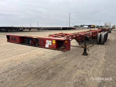 2007 Max Atlas Tri/A Extendable Container Trailer