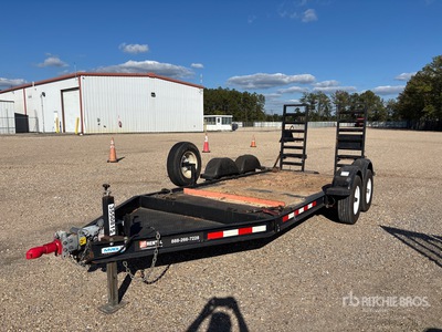 2019 MMDI T/A 14 ft T/A Equipment Trailer