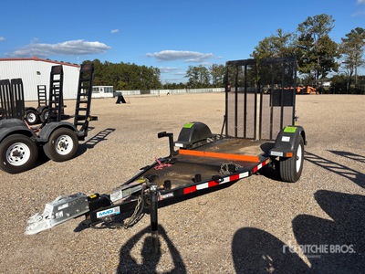 2023 MMDI S/A 7 ft S/A Equipment Trailer