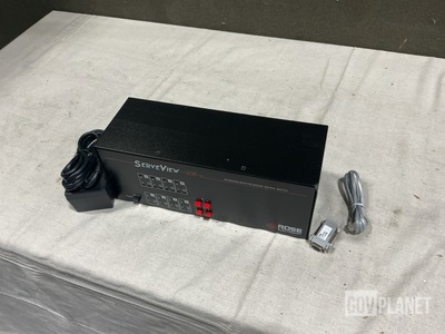 (2) Rose Electronics ServeView 2X Keyboard/Monitor/Mouse Switches