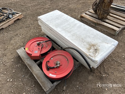 Toolbox, (2) Lubreel Hose Reel