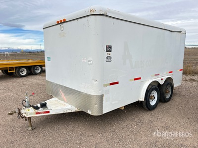 2013 W-W 14 ft T/A Gesloten aanhangwagen