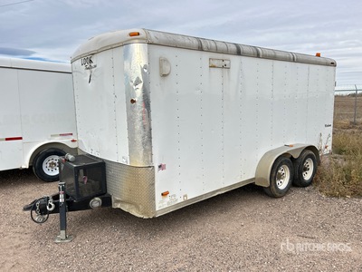 2011 LGS Industries 16 ft T/A Enclosed Trailer