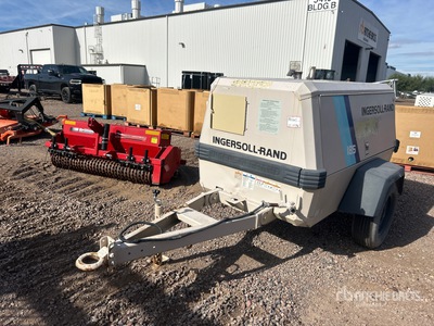 1997 Ingersol Rand P185WJD 185 cfm Mobile Compresor de aire