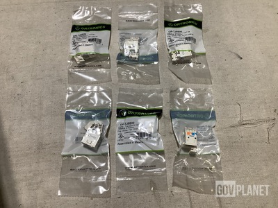 (500) Ortronics OR-TJ5E00 CAT 5e Clarity TracJacks