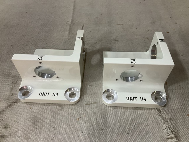 (6) General Dynamics 502563-03 Mounting Brackets