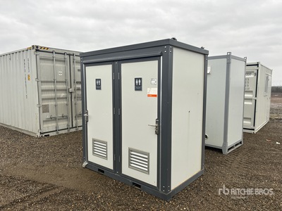 6 ft 8 in x 4 ft 2 in 2 Person Portable Toilet