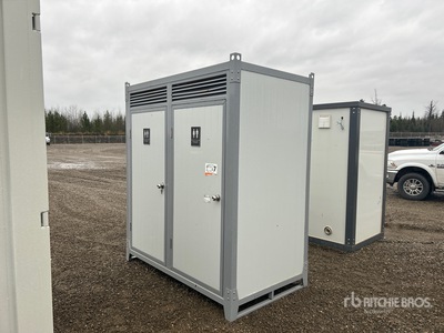 7 ft x 4 ft 2 Person Portable Toilet