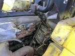 Engine with A/C Compressor