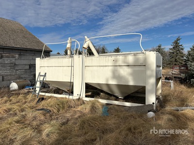 7 ft x 19 ft Haul All Double Hopper Container