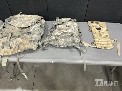 (6) Rifleman Sets, (42) Hydration System Carriers & (7) Large Field Packs