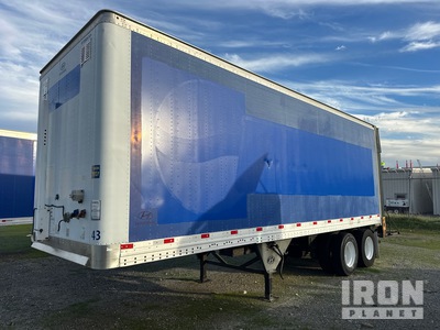 2008 Hyundai 48 ft Sliding T/A Van Trailer