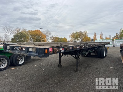 1978 Fruehauf T/A 40 ft - 60 ft Extendable Rimorchio a cassone fisso