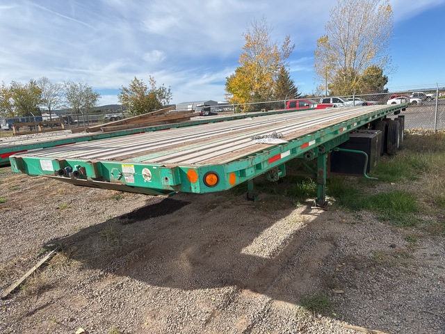2006 Lufkin 40 ft T/A Flatbed Trailer