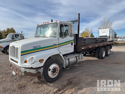 2004 Freightliner FL112 6x4 Flatbed Truck with Conveyor