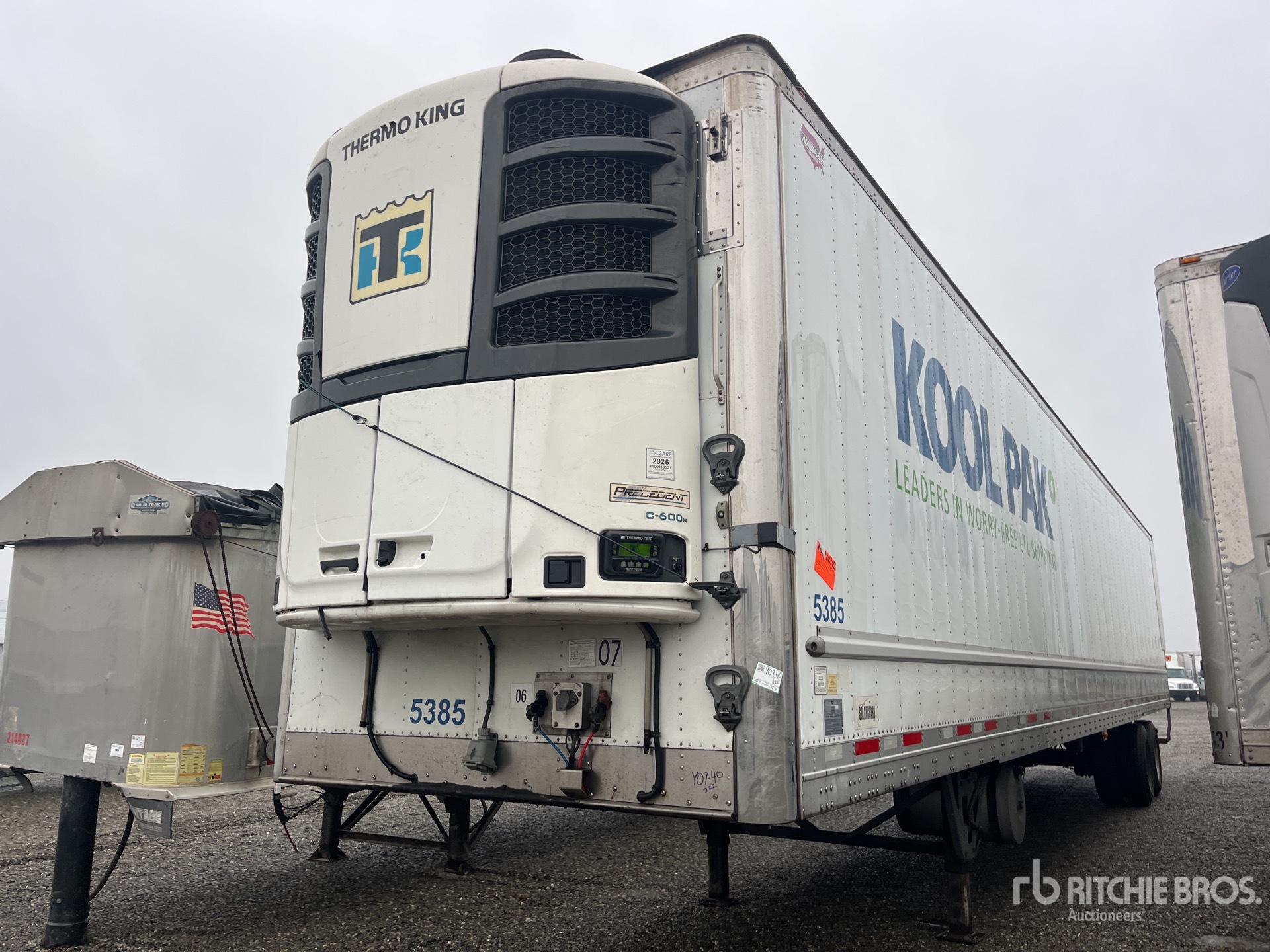 2018 Wabash 53 ft x 102 in T/A Remorque frigorifique