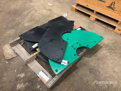 Quantity of (5) Wear plates (Unused)