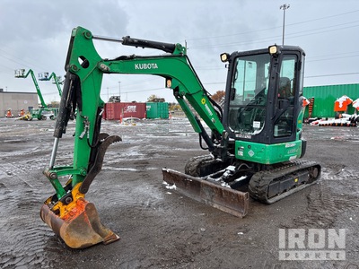 2019 KUBOTA U35-4 Mini Excavator
