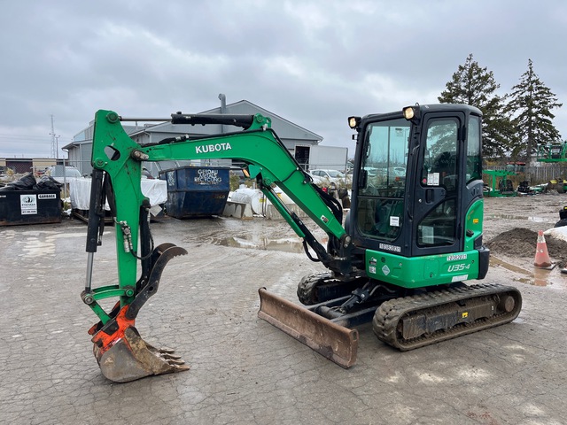 2019 Kubota U35-4 Mini Excavator