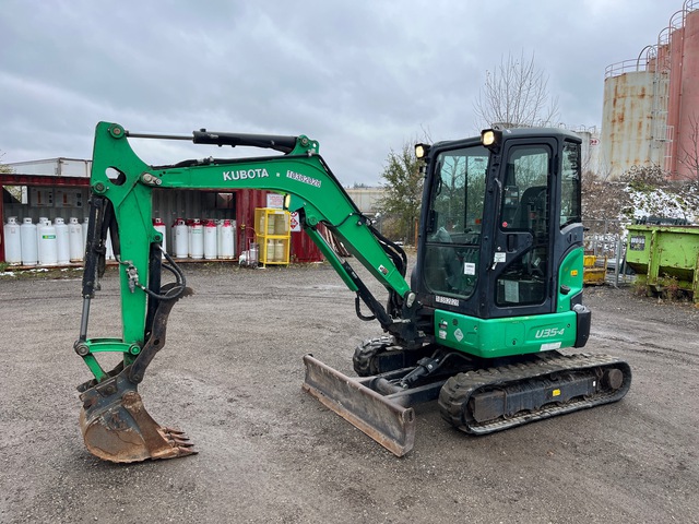 2019 Kubota U35-4 Mini Excavator