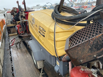 2016 Atlas Copco XAS 185 W/Sandblaster Air Compressor