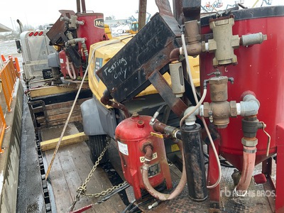 2017 Atlas Copco XAS 185 W/Sandblaster Air Compressor