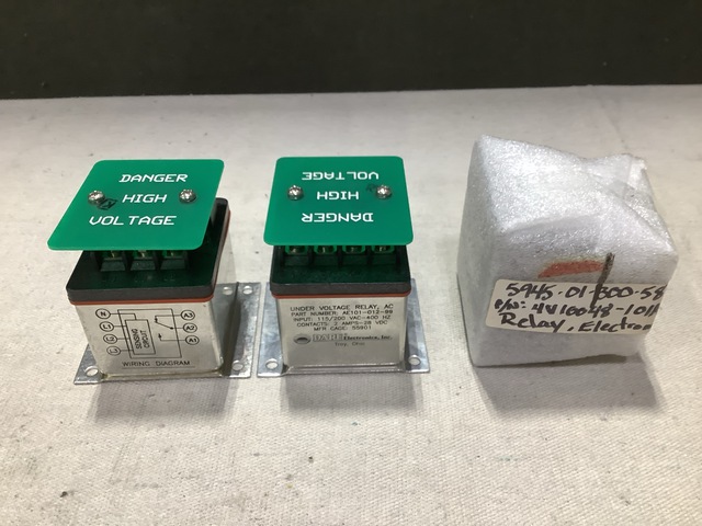 (3) Dare Electronics AE101-012-99 Relays (3) Dare Electronics AE101-012-99 Relays