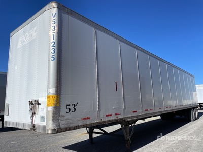 2004 Wabash DVCVHPC 53 ft x 102 in T/A Geschlossene Anhänger