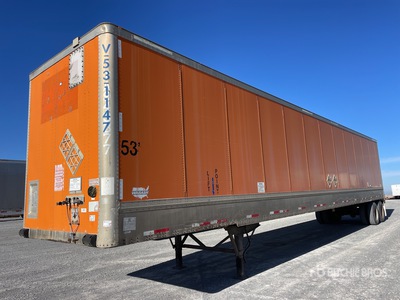 2004 Wabash DVCVHPC 53 ft x 102 in T/A Geschlossene Anhänger