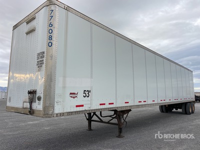 2005 Wabash 53 ft x 102 in T/A Gesloten aanhangwagen