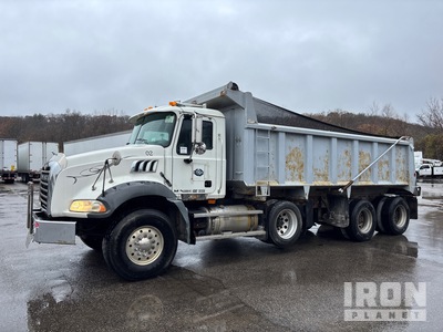 2009 Mack GU813 8x4 Tri/A Dump Truck
