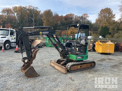 2017 JOHN DEERE 26G Mini Excavator