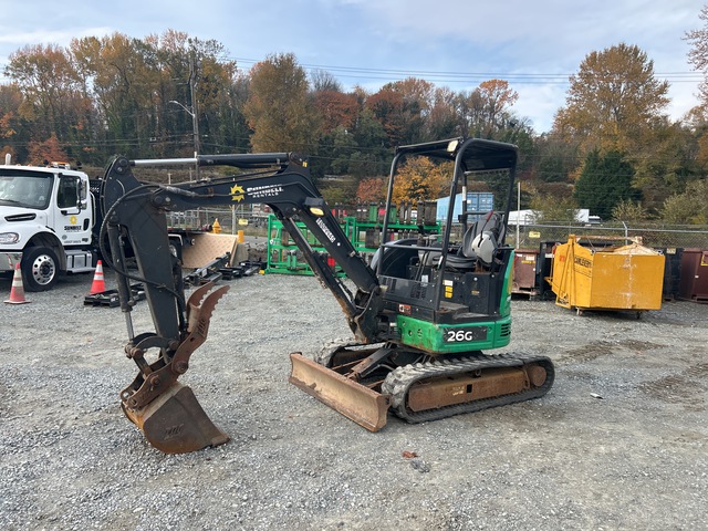 2017 John Deere 26G Mini Excavator