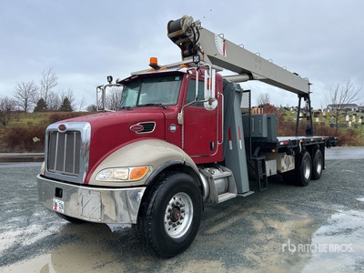 National Series 900 50000 lb Straight Boom on 2007 Peterbilt 335 6x4 Camión Grúa