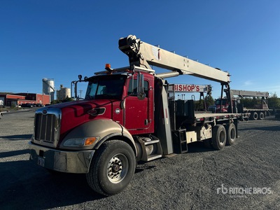National Series 900 50000 lb Straight Boom on 2007 Peterbilt 335 6x4 Boom Truck