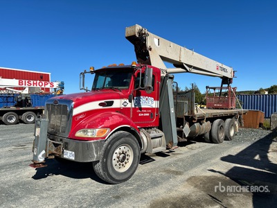 Terex BT-4792 47000 lb Straight Boom on 2005 Peterbilt 335 6x4 Boom Truck