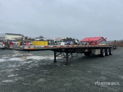 2006 Transcraft Eagle II 48 ft Tri/A Flatbed Trailer