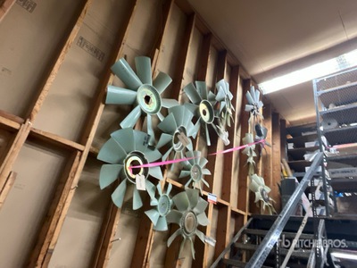 Quantity of (13) Engine Fans Varios