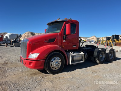 2019 Peterbilt 579 6x4 T/A Day Cab Truck Tractor