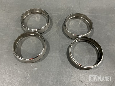 (4) GE 5066T79P01 Aircraft Compressor Rotor Spacers