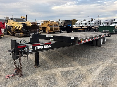 2021 Trail King TK40LP 26 ft T/A T/A Remorque pour équipement