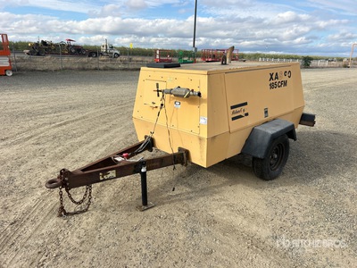 1997 Atlas Copco XAS90JD 185 cfm Mobile Air Compressor